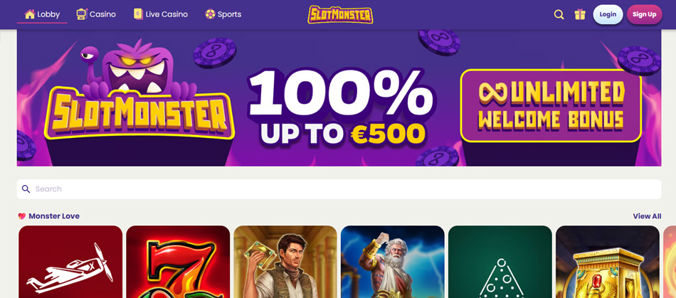 SlotMonster mini anmeldelse